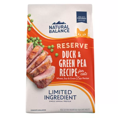 Product Natural Balance Reserve Adult Dry Cat Food - Limited Ingredient, Grain Free, Duck & Green Pea