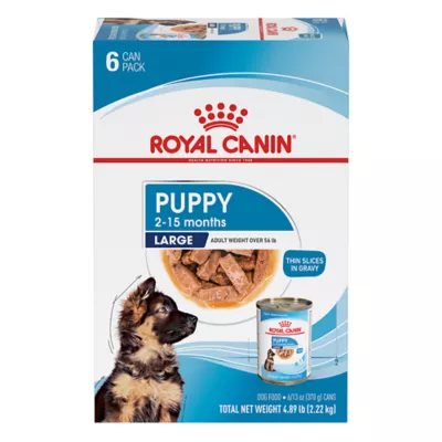 Product Royal Canin Large Breed Puppy Dog Wet Food - Variety Pack, 13 oz (6 Count)