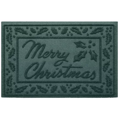 Product Bungalow Flooring WaterHog Holiday Merry Christmas Indoor/Outdoor Doormat