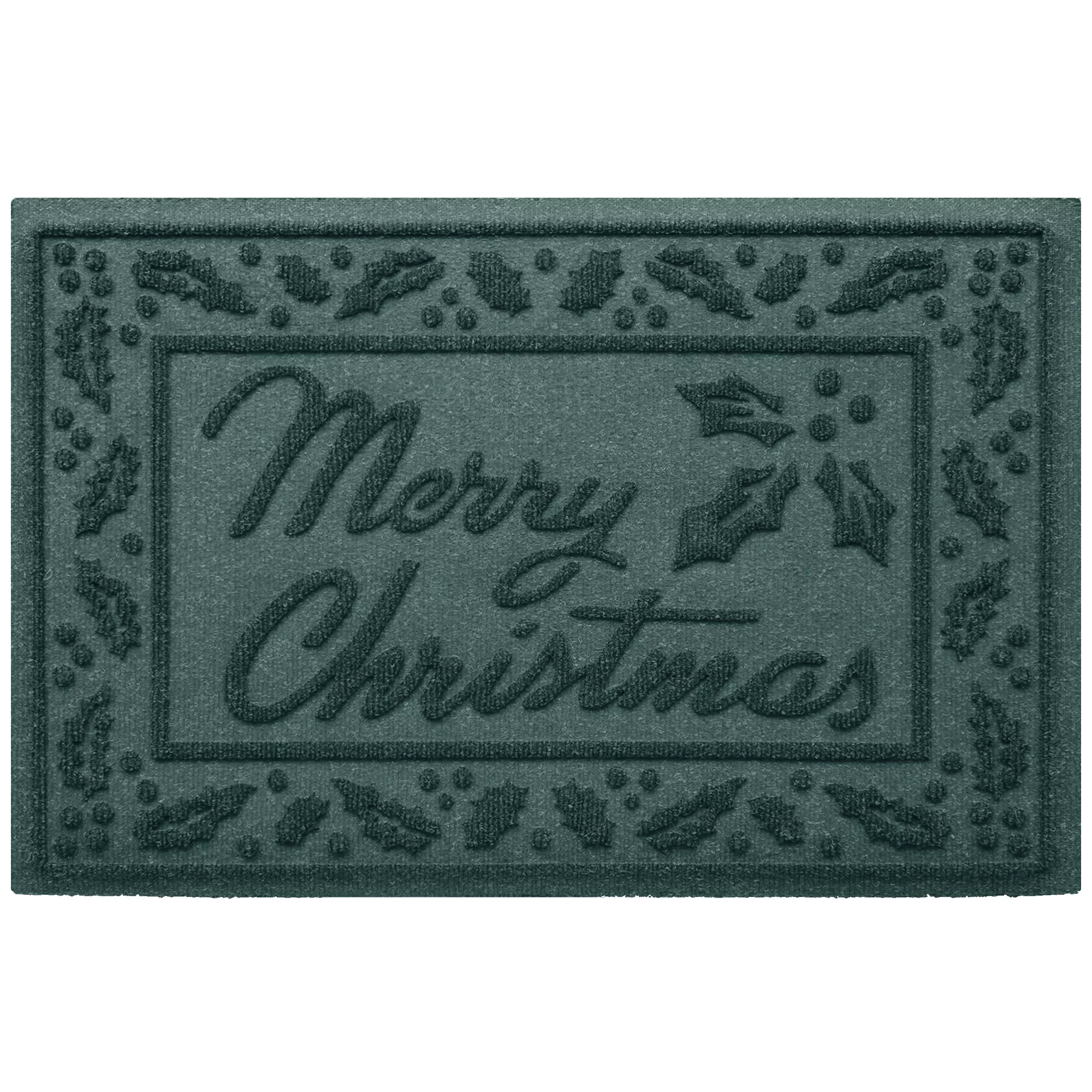 Bungalow Flooring WaterHog Holiday Merry Christmas Indoor/Outdoor Doormat