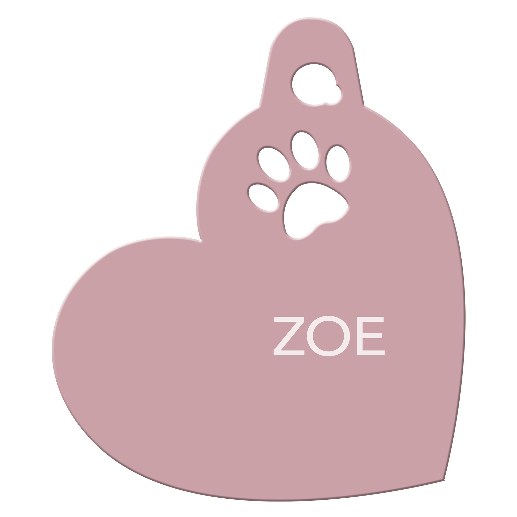 TagWorks Elegance Collection Chrome Bone Personalized Small Pet ID Tag | PetSmart