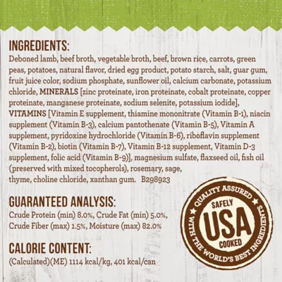 Product Merrick® Kitchen Comforts® Healthy Grains Adult Wet Dog Food - 12.7 Oz., Natural, Corn Free