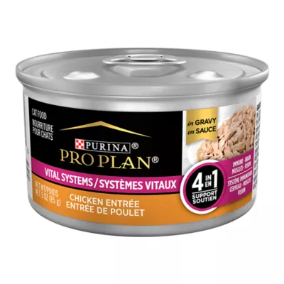 Product Pro Plan Vital Systems Chicken EntrÃ©e Adult Cat Food with Gravy 3OZ