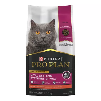 Product Purina® Pro Plan® Vital Systems Senior Cat Dry Food - 4-in-1 Health Support , Salmon & Rice