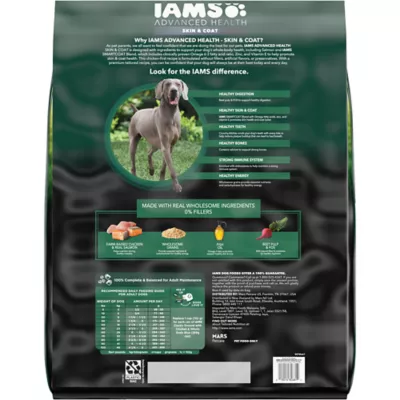 Product IAMS Advanced Health Adult Dry Dog Food - Skin & Coat, Chicken & Salmon