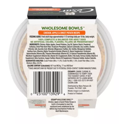 Product Cesar® Wholesome Bowls All Life Stage Wet Dog Food & Meal Topper - 3 Oz.