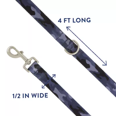 Product Top Paw® Camo Dog Leash: 4-ft long, 1-in wide