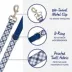 Top Paw® Plaid Dog Leash: 4-ft long, 1-in wide image thumbnail 3