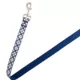 Product Top Paw® Blue Plaid Dog Leash: 4-ft long, 1-in wide