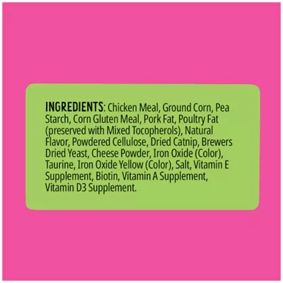 Product Bonkers Crunchy Cat Treats - Catnip, Chick 'N' Cheddar