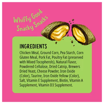 Bonkers™ Crunchy Cat Treats - Catnip, Chick 'N' Cheddar - Image 6