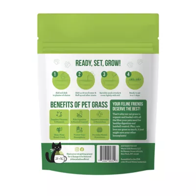 Product The Cat Ladies Organic Pet Grass Refill Kit