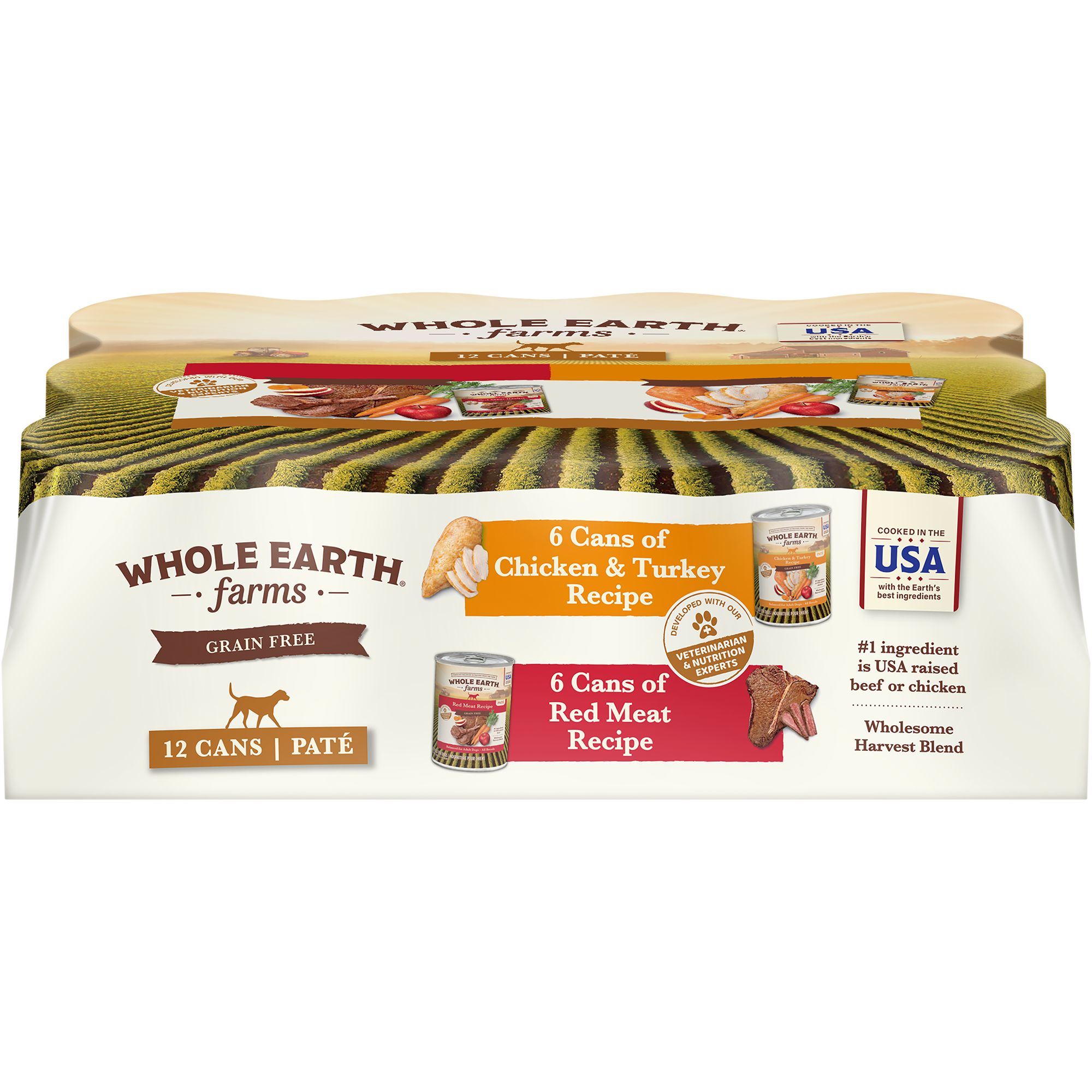 Merrick whole earth farms dog food best sale