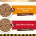 Merrick Whole Earth Farms Grain Free Wet Dog Food Variety Pack - Chicken/Turkey & Beef image thumbnail 3