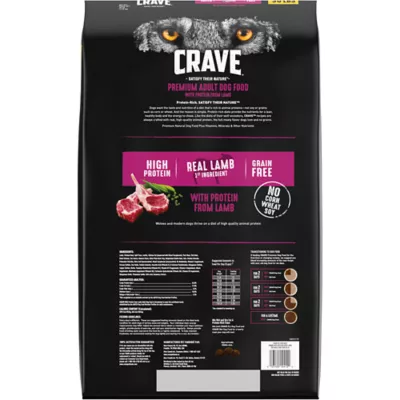 Product Crave Adult Dry Dog Food - Lamb