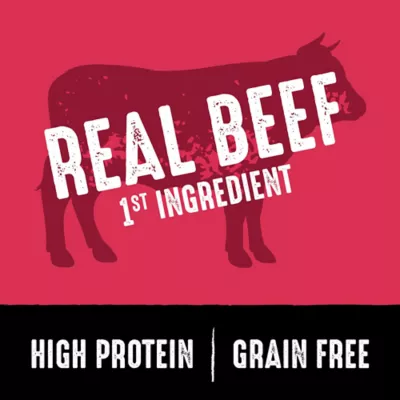 Crave Grain Free High Protein Adult Dry Dog Food Beef 30 lb. Bag