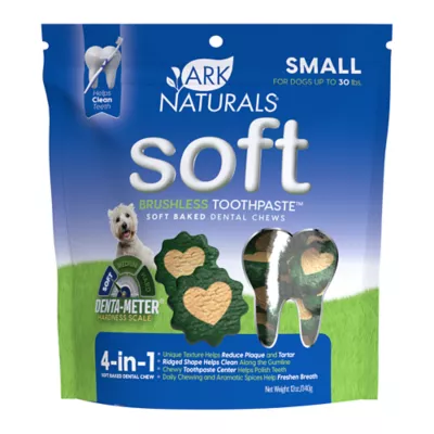 Product Ark Naturals Soft Brushless Toothpaste Small Dog Dental Chew Treats