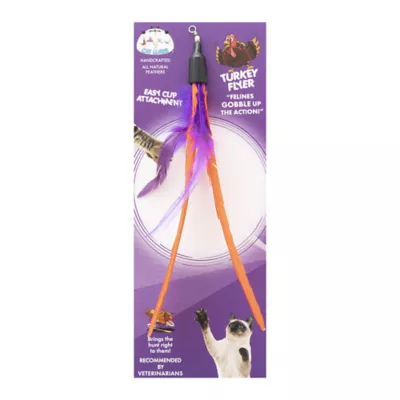 Product Cat Lures Turkey Flyer Attachment Cat Toy