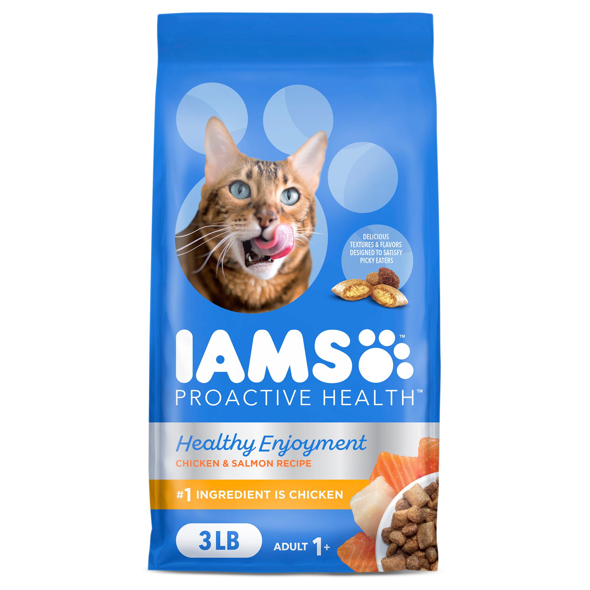 IAMS Proactive Health Adult Dry Cat Food Healthy Enjoyment