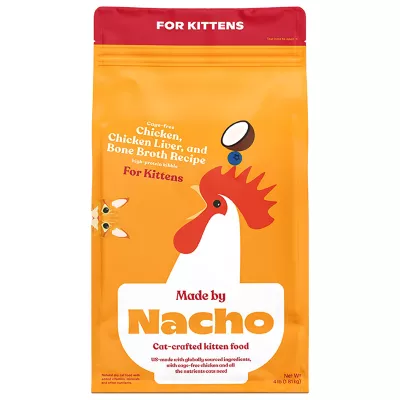 Product Made by Nacho™ Kitten Cat Food - Natural, High Protein, Chicken