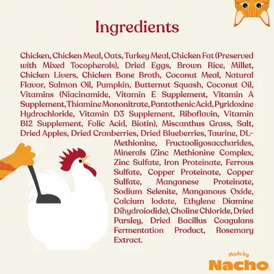 Product Made by Nacho™ Kitten Cat Food - Natural, High Protein, Chicken