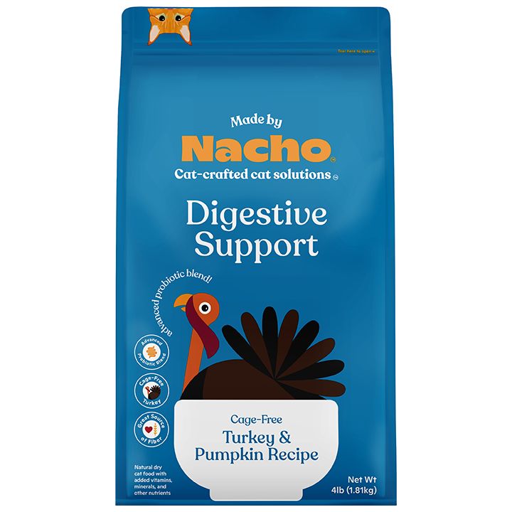 Made By Nacho&trade; Digestive Support Adult Dry Cat Food - Natural, Turkey & Pumpkin