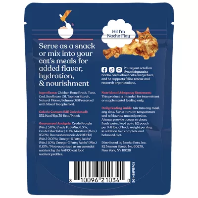 Product Made by Nacho Cat Homestyle Bone Broth Topper - Grain-Free, 2.5 Oz