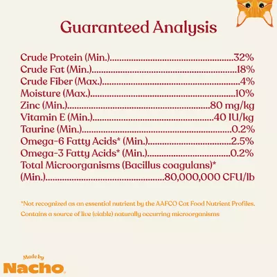 Product Made By Nacho™ Bone Broth Infused Adult Dry Cat Food - Natural, High Protein, Chicken & Pumpki