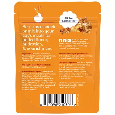 Product Made by Nacho Cat Homestyle Bone Broth Topper - Grain-Free, 2.5 Oz