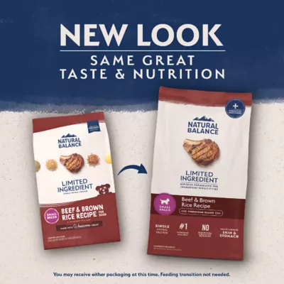 Natural Balance Limited Ingredient Diet Small Breed Adult Dry Dog Food - Beef & Rice - Image 2