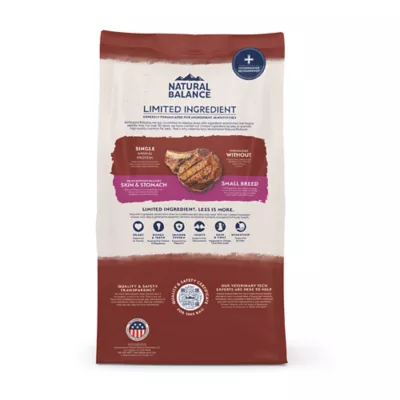 Natural Balance Limited Ingredient Diet Small Breed Adult Dry Dog Food - Beef & Rice - Image 3