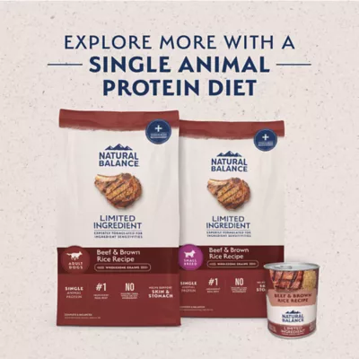 Natural Balance Limited Ingredient Diet Small Breed Adult Dry Dog Food - Beef & Rice - Image 5