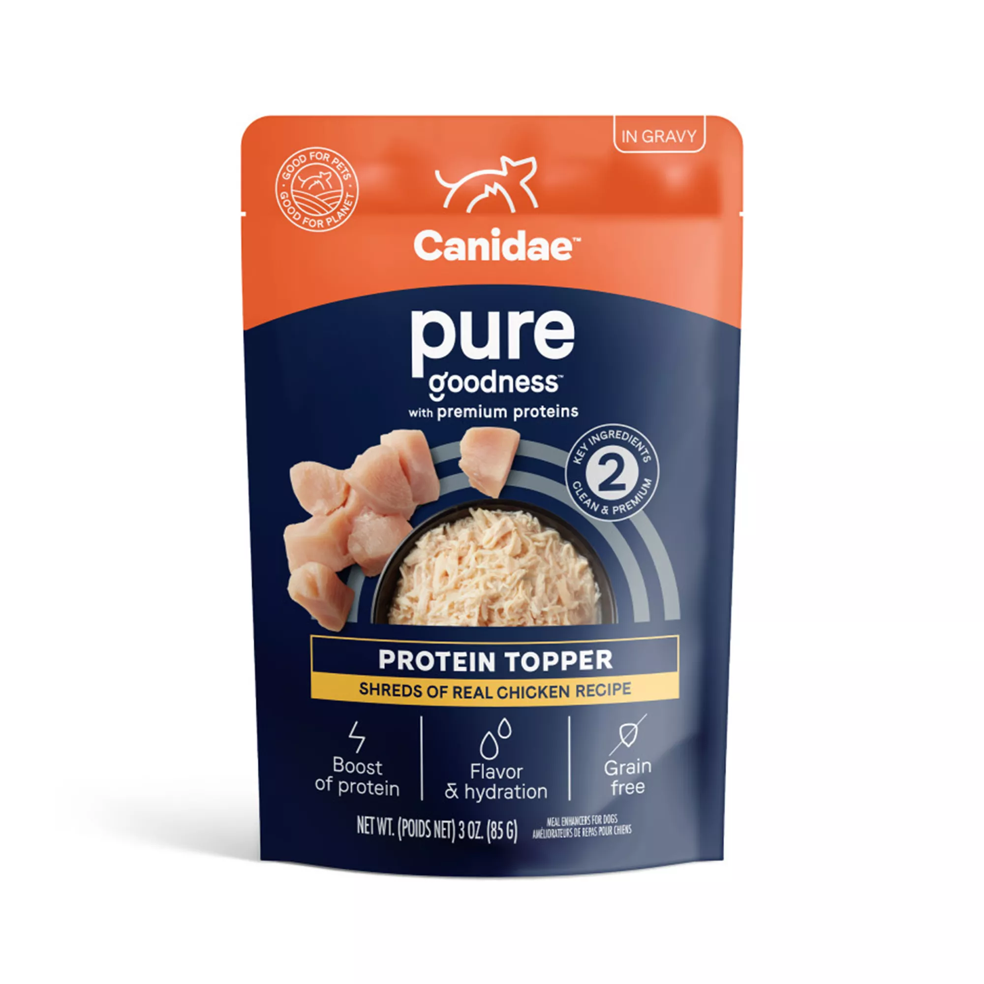 Canidae Pure Protein All Life Stage Dog Food Toppers - 3 Oz.