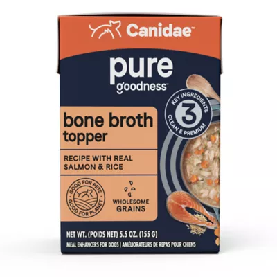 Product Canidae Pure Bone Broth All Life Stage Dog Food Topper - 5.5 Oz.