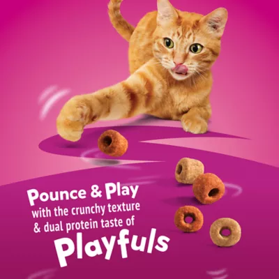 Product Purina® Friskies® Playfuls Crunchy Cat Treats - Salmon & Shrimp