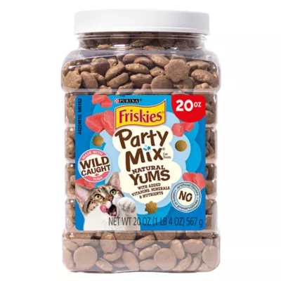 Product Purina® Friskies® Party Mix Adult Cat Treats - Natural, Tuna