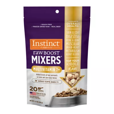 Product Instinct® RawBoost Mixers Senior MultiVitamin Cat Food Topper - Natural, Grain Free