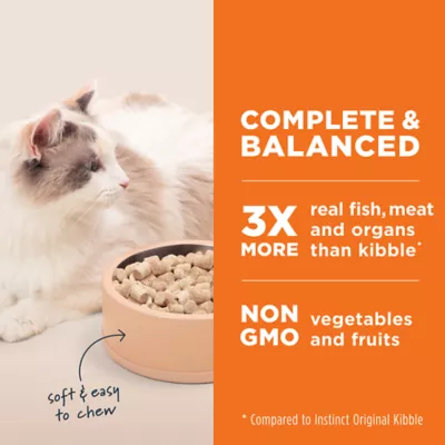 Product Instinct® Raw Meals Freeze-Dried Adult Cat Food - Grain Free, Pollock