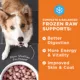 Product Instinct® Raw Bites Adult Frozen Dog Food - Raw, Grain Free, Alaskan Pollock