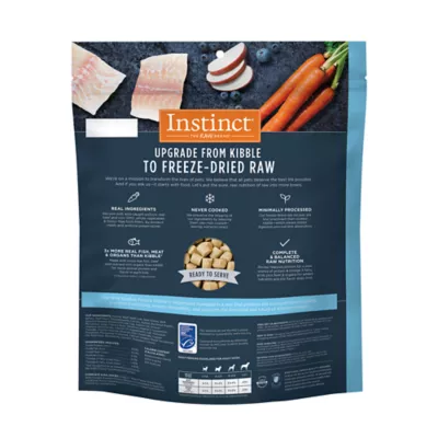 Product Instinct Raw Meals Freeze-Dried Adult Dog Dry Food - Grain Free, Alaskan Pollock