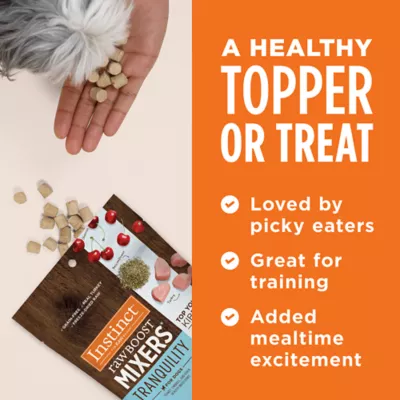 Product Instinct® Raw Boost Mixers Tranquility Freeze-Dried All Life Stages Dog Food Topper-Raw, Grain Free
