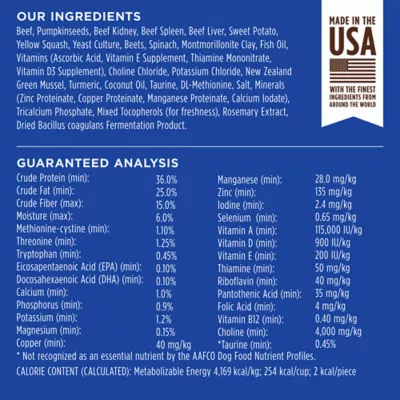  Instinct Raw Boost Mixers Multivitamin 7+ Freeze-Dried Senior Dog Food Topper - Raw, Grain Free - Image 3