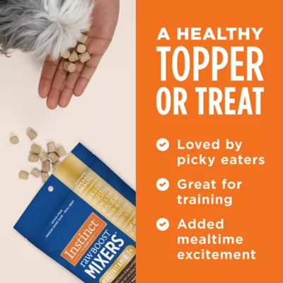  Instinct Raw Boost Mixers Multivitamin 7+ Freeze-Dried Senior Dog Food Topper - Raw, Grain Free - Image 9