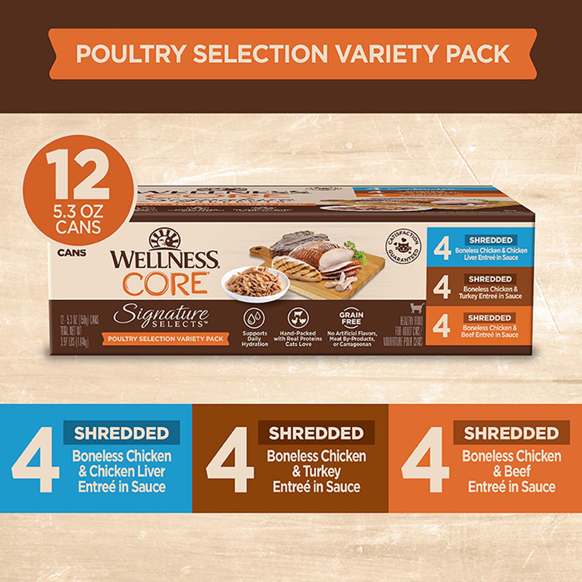 Wellness CORE Signature Selects Poultry Selection Variety Pack 12 ct. - thumbnail 3