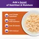 Product Wellness® Bowl Boosters Shreds with Broth Cat Food Topper - High Protein, Grain Free, 1.75 oz