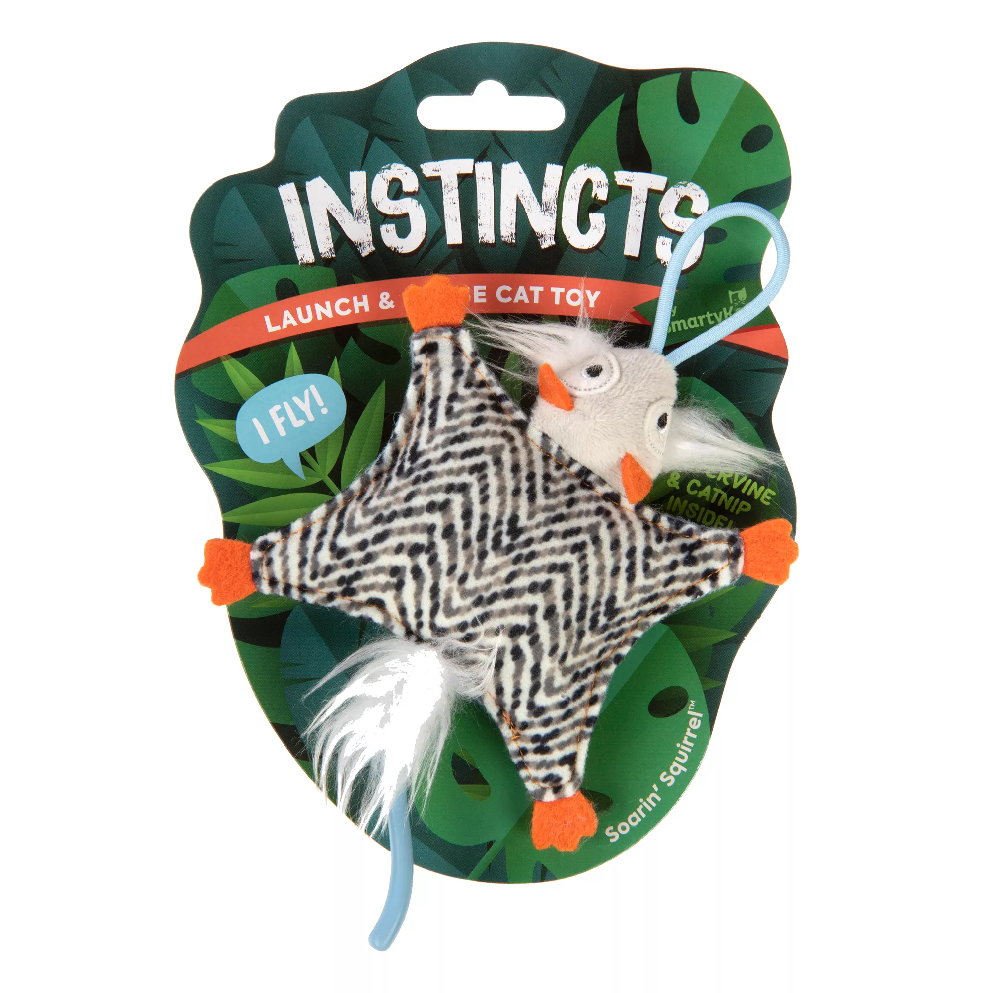 Instincts SmartyKat Soarin' Squirrel Cat Toy