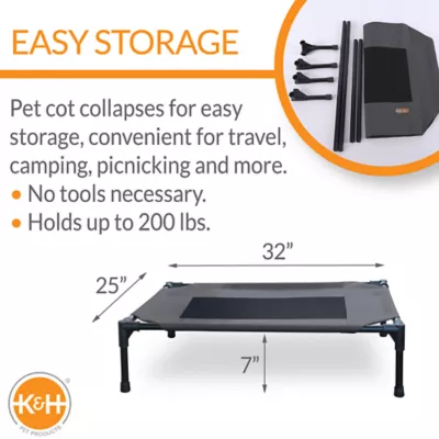 Product K&H Original Elevated Mesh Pet Cot Bed