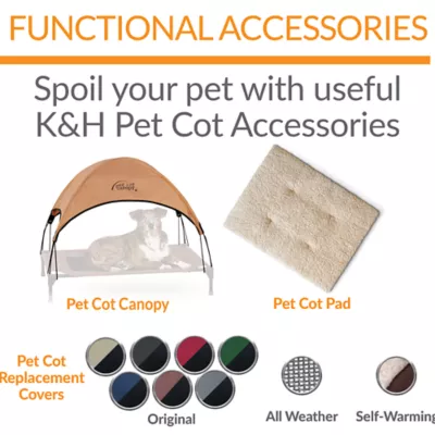 Product K&H Original Elevated Mesh Pet Cot Bed