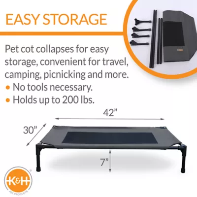 Product K&H Original Elevated Mesh Pet Cot Bed