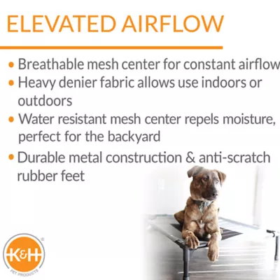 Product K&H Original Elevated Mesh Pet Cot Bed